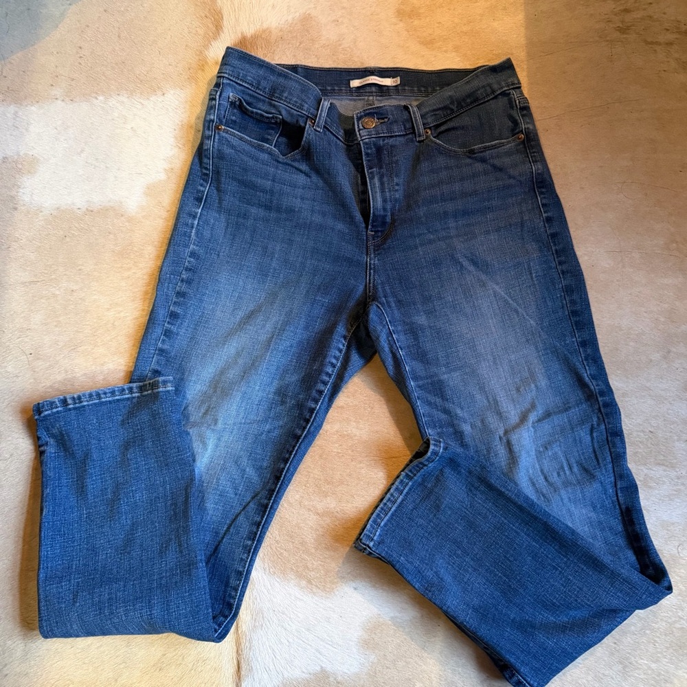 Womens Levi's classic straight jeans size 10